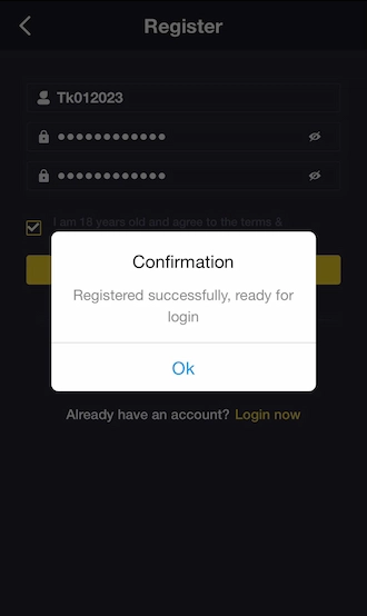 ☢️Step 3: Click the "Register" button.