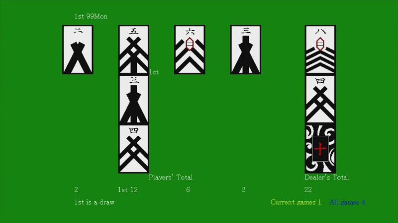Detailed instructions for playing Oicho-Kabu
